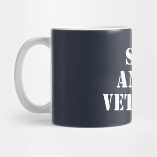 I Am A Son and a Proud Veteran Mug